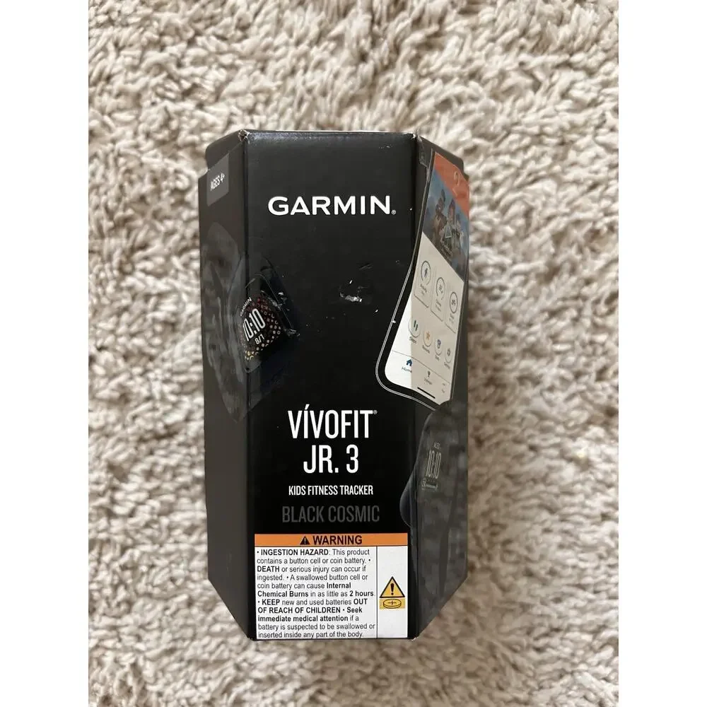 Garmin Vivofit Jr 3 Kids Activity Tracker Interactive 1-Year Battery Ages 4+